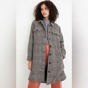 Madewell Plaid Crossbay Jacket
